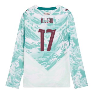 2026-2027 Portugal Long Sleeve Away Shirt (Kids) (R.Leao 17)