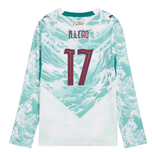 2026-2027 Portugal Long Sleeve Away Shirt (Kids) (R.Leao 17)