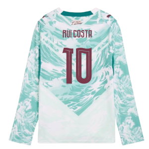 2026-2027 Portugal Long Sleeve Away Shirt (Kids) (Rui Costa 10)