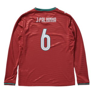 2026-2027 Portugal Long Sleeve Home Shirt (J.Palhinha 6)