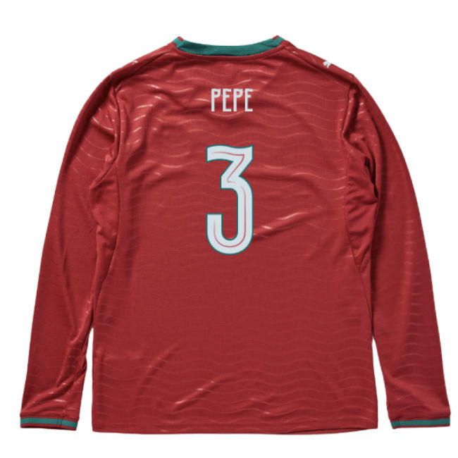 2026-2027 Portugal Long Sleeve Home Shirt (Pepe 3)
