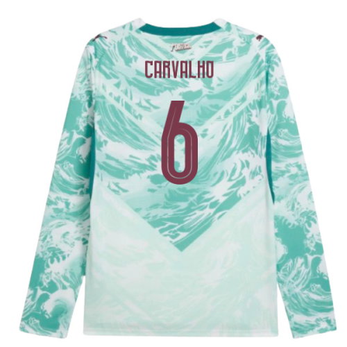 2026-2027 Portugal Long Sleeves Away Shirt (Carvalho 6)