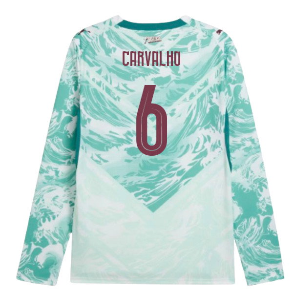 2026-2027 Portugal Long Sleeves Away Shirt (Carvalho 6)