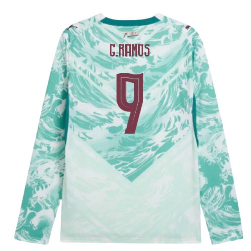 2026-2027 Portugal Long Sleeves Away Shirt (G.Ramos 9)