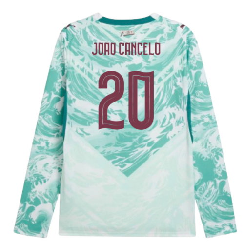 2026-2027 Portugal Long Sleeves Away Shirt (Joao Cancelo 20)