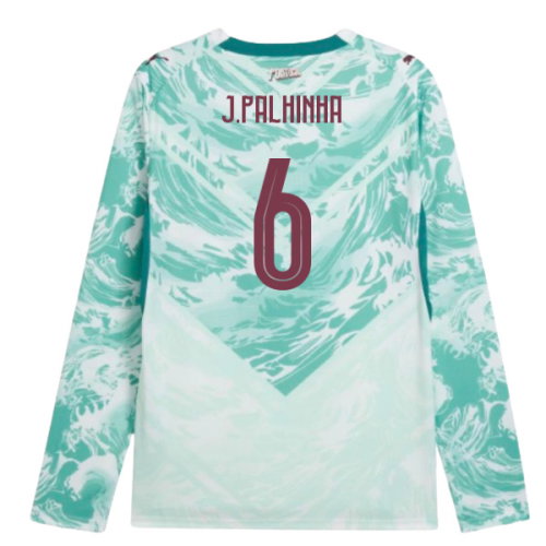 2026-2027 Portugal Long Sleeves Away Shirt (J.Palhinha 6)