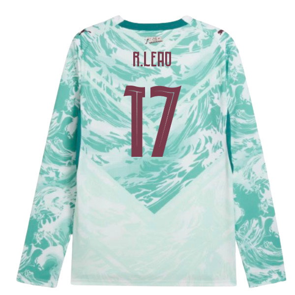 2026-2027 Portugal Long Sleeves Away Shirt (R.Leao 17)