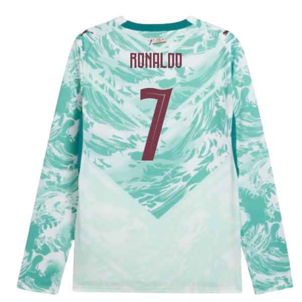 2026-2027 Portugal Long Sleeves Away Shirt (Ronaldo 7)