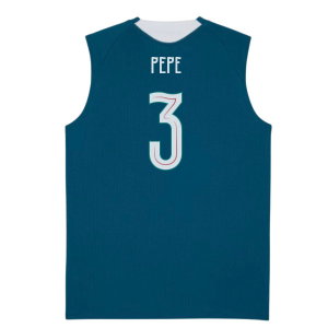 2026-2027 Portugal Sleeveless Training Jersey (Ocean Tropic) (Pepe 3)
