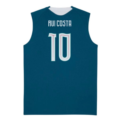 2026-2027 Portugal Sleeveless Training Jersey (Ocean Tropic) (Rui Costa 10)
