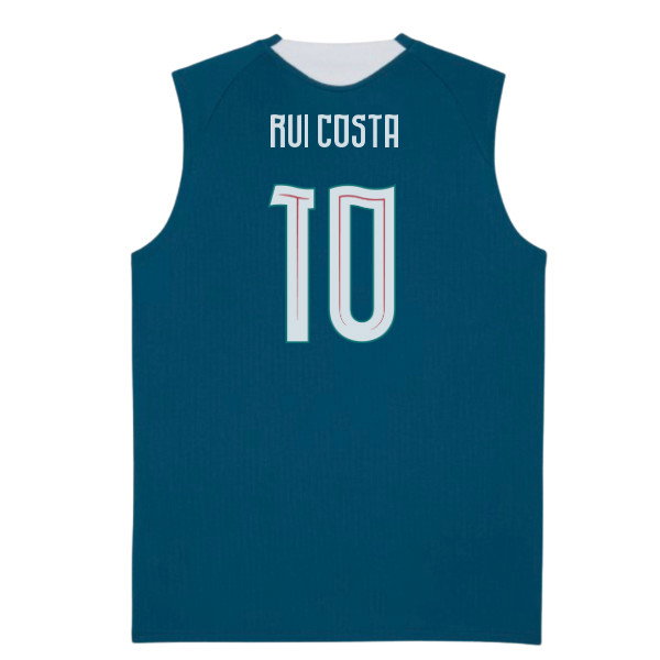 2026-2027 Portugal Sleeveless Training Jersey (Ocean Tropic) (Rui Costa 10)