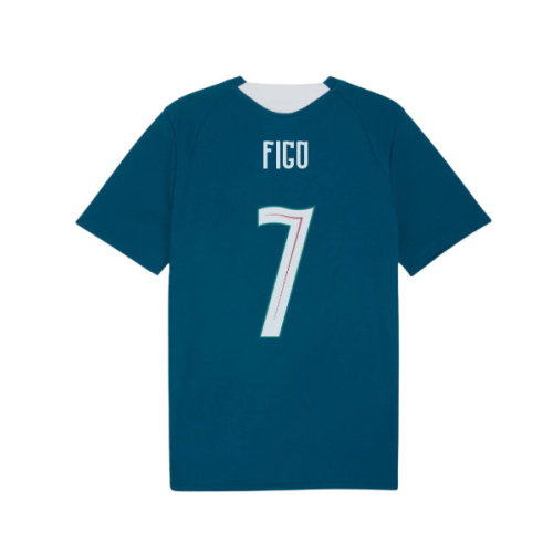 2026-2027 Portugal Training Jersey (Ocean Tropic) (Figo 7)