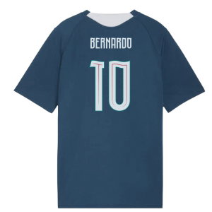 2026-2027 Portugal Training Jersey (Ocean Tropic) - Kids (Bernardo 10)