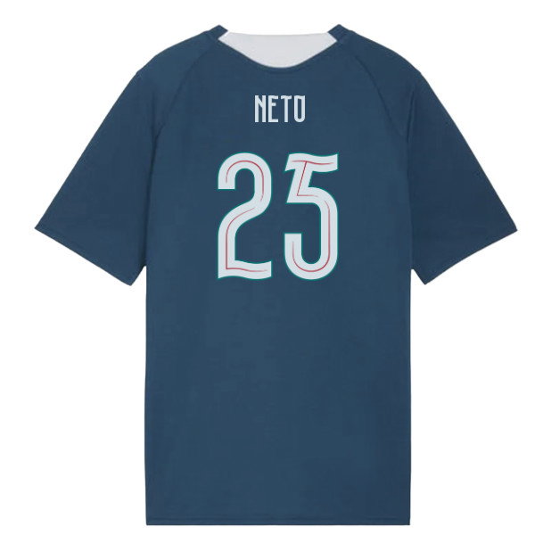2026-2027 Portugal Training Jersey (Ocean Tropic) - Kids (Neto 25)