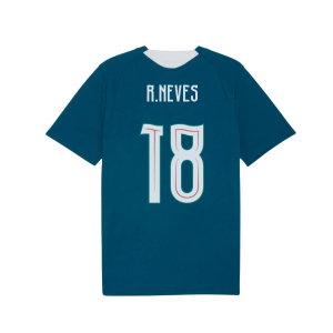 2026-2027 Portugal Training Jersey (Ocean Tropic) (R.Neves 18)