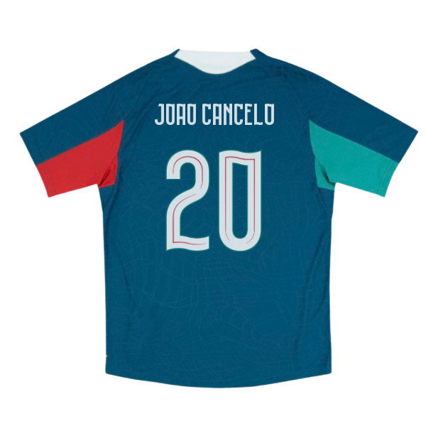 2026-2027 Portugal Training Jersey Pro (Ocean Tropic) (Joao Cancelo 20)