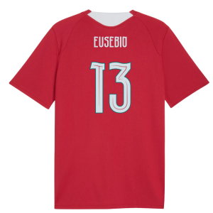 2026-2027 Portugal Training Jersey (Red) (Eusebio 13)