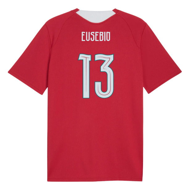 2026-2027 Portugal Training Jersey (Red) (Eusebio 13)