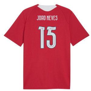 2026-2027 Portugal Training Jersey (Red) (Joao Neves 15)