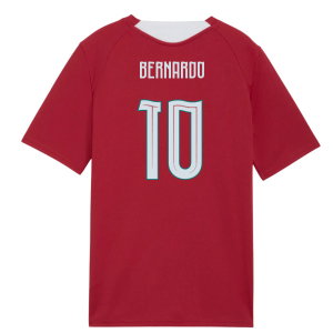 2026-2027 Portugal Training Jersey (Red) - Kids (Bernardo 10)