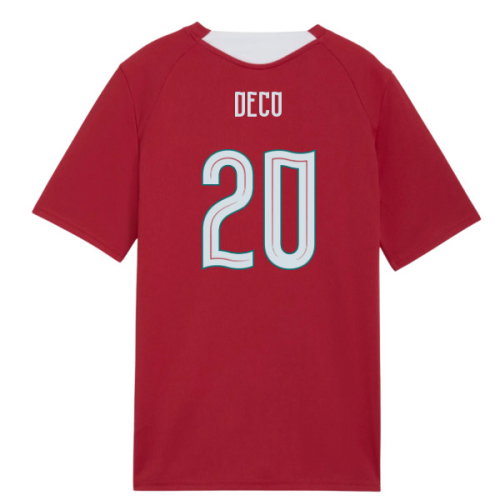 2026-2027 Portugal Training Jersey (Red) - Kids (Deco 20)