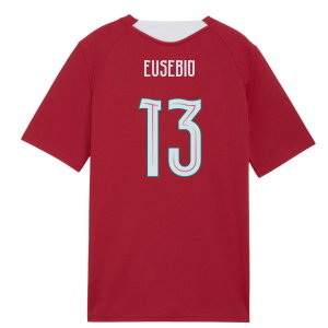 2026-2027 Portugal Training Jersey (Red) - Kids (Eusebio 13)