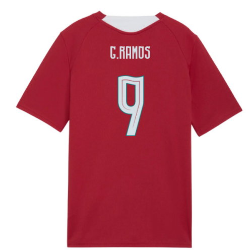 2026-2027 Portugal Training Jersey (Red) - Kids (G.Ramos 9)