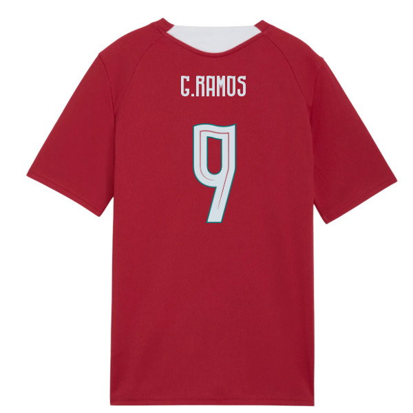 2026-2027 Portugal Training Jersey (Red) - Kids (G.Ramos 9)