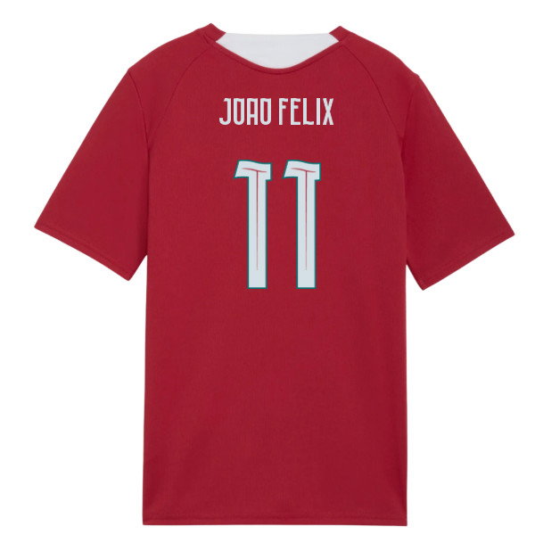 2026-2027 Portugal Training Jersey (Red) - Kids (Joao Felix 11)