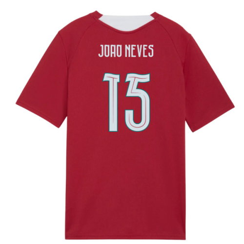 2026-2027 Portugal Training Jersey (Red) - Kids (Joao Neves 15)