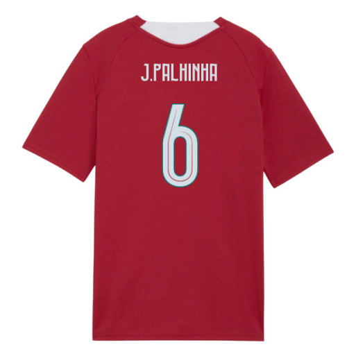 2026-2027 Portugal Training Jersey (Red) - Kids (J.Palhinha 6)
