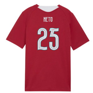2026-2027 Portugal Training Jersey (Red) - Kids (Neto 25)