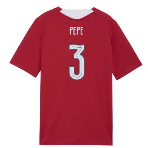 2026-2027 Portugal Training Jersey (Red) - Kids (Pepe 3)