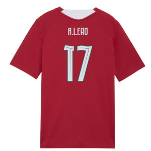 2026-2027 Portugal Training Jersey (Red) - Kids (R.Leao 17)