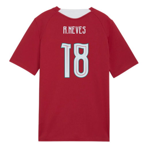 2026-2027 Portugal Training Jersey (Red) - Kids (R.Neves 18)