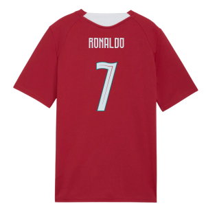 2026-2027 Portugal Training Jersey (Red) - Kids (Ronaldo 7)