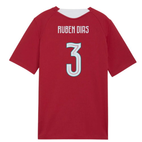 2026-2027 Portugal Training Jersey (Red) - Kids (Ruben Dias 3)