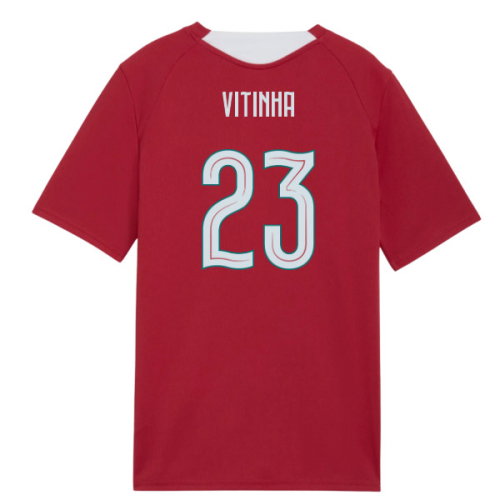 2026-2027 Portugal Training Jersey (Red) - Kids (Vitinha 23)