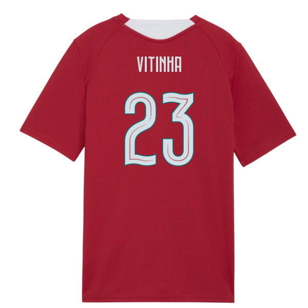2026-2027 Portugal Training Jersey (Red) - Kids (Vitinha 23)