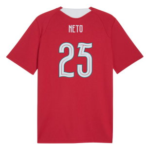 2026-2027 Portugal Training Jersey (Red) (Neto 25)