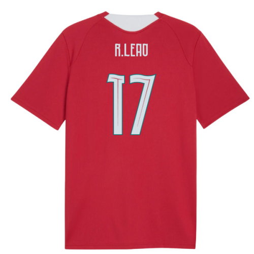 2026-2027 Portugal Training Jersey (Red) (R.Leao 17)
