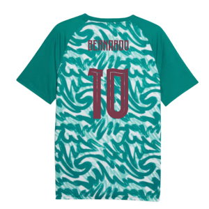 2026-2027 Portugal Warm Up Jersey (Green) (Bernardo 10)
