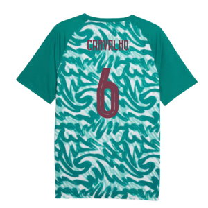 2026-2027 Portugal Warm Up Jersey (Green) (Carvalho 6)