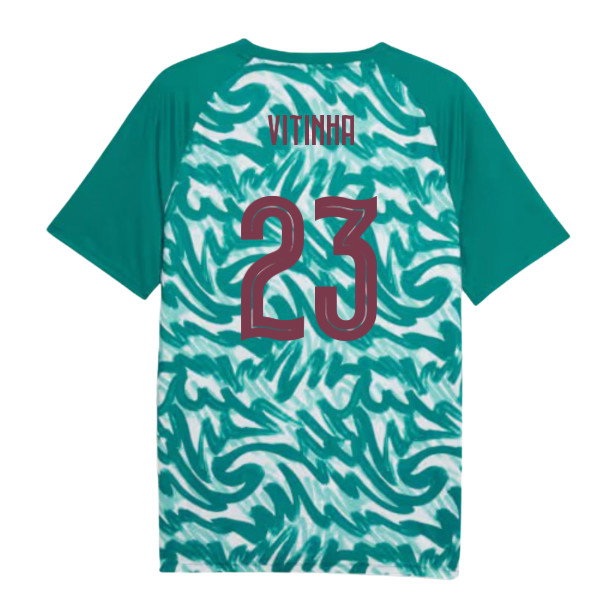 2026-2027 Portugal Warm Up Jersey (Green) (Vitinha 23)