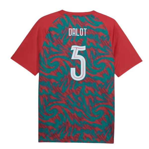 2026-2027 Portugal Warm Up Jersey (Red) (Dalot 5)