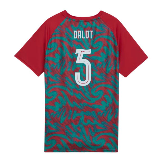 2026-2027 Portugal Warm Up Jersey (Red) - Kids (Dalot 5)