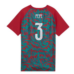 2026-2027 Portugal Warm Up Jersey (Red) - Kids (Pepe 3)