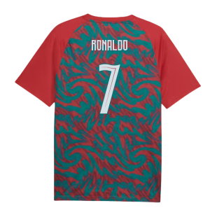 2026-2027 Portugal Warm Up Jersey (Red) (Ronaldo 7)