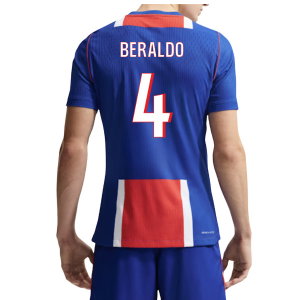 2026-2027 PSG Authentic Aero-Fit Match Home Shirt (Beraldo 4)