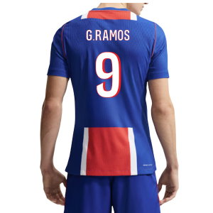 2026-2027 PSG Authentic Aero-Fit Match Home Shirt (G.Ramos 9)